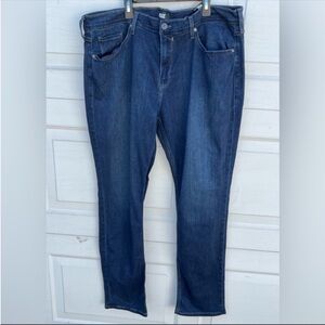 Men's Paige Federal Jeans Straight Stretch blue jeans 40 X33